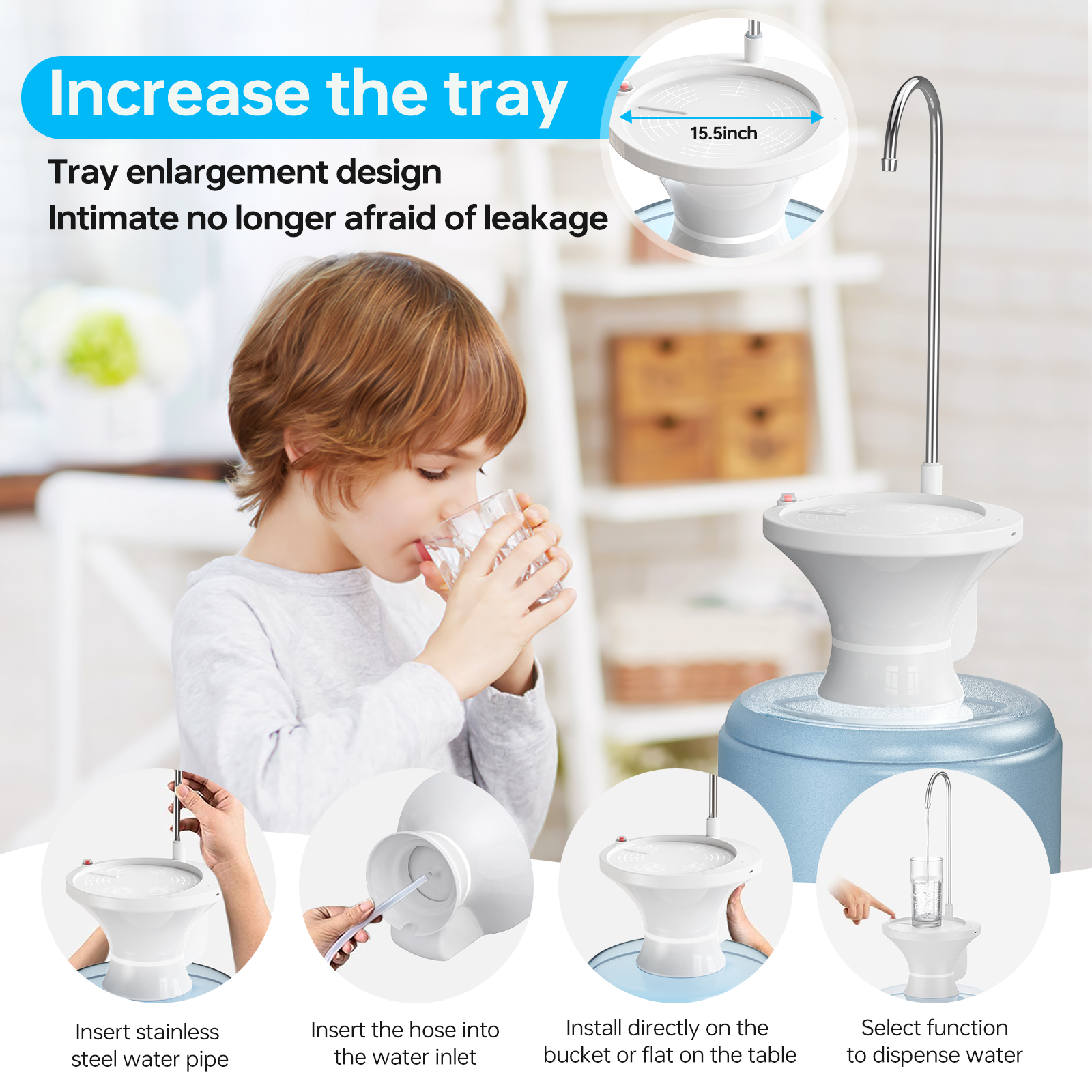 VUIYA Drinking Water Pump - Image 2